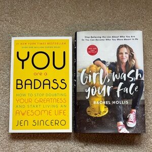 You Are a Badass and Girl, Wash Your Face Books